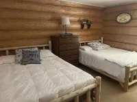 Spacious Cabin on Peaceful Pond with Private Dock- 1 hour from Acadia