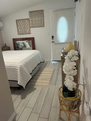 Cozy studio Tiny Nests in Tampa with WiFi, AC Family friendly-.Pet-Friendly Hotels in Lake Magdalene