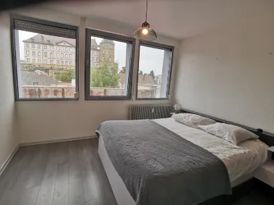 Duplex Lumineux vue sur le Château Hôtels à proximité de : E.Leclerc MONTBELIARD