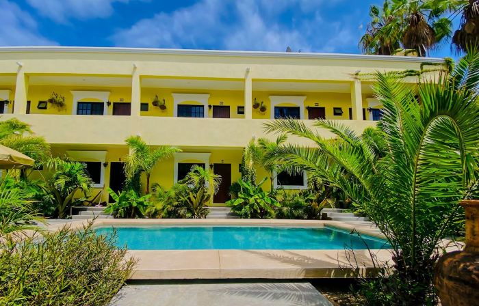 Gallo Azul Hotel, en El corazón de Todos Santos