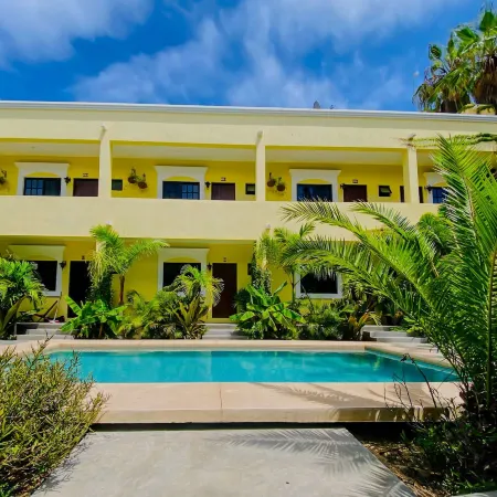 Gallo Azul Hotel, en El corazón de Todos Santos