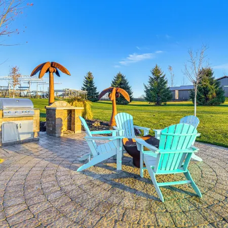 Lakefront Gem: Grills & Fire Pit in Dent