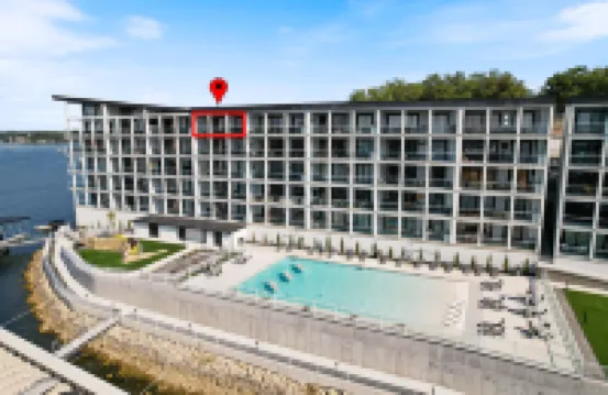 Private Deck and Lakeside Pool - Stunning Penthouse Escape