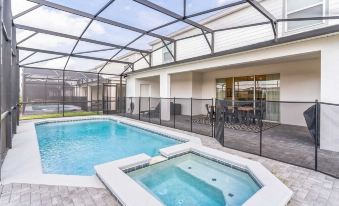 Sleeps 26 Resort Home w on-Site Waterpark Pool Flamingo Grove by AvantStay