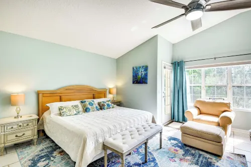 Waterfront Palm Coast Vacation Rental with Patio!