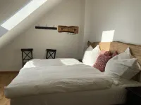 Sunny and cozy top floor apartment with a view of the countryside