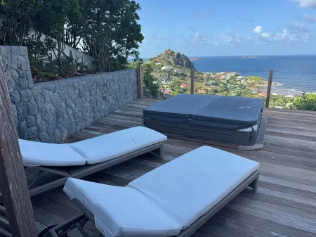Villa Belvedere Breathtaking Views, Timeless St. Barth’s Charm,Complete Privacy