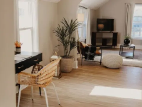 Charming 2-bedroom upper apartment in fabulous downtown Saint Charles, MN. Hotels in Saint Charles