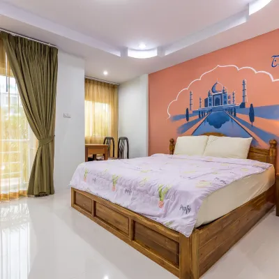 สวนปาล์มรีสอร์ท โรงแรมใกล้素帕汤水果园