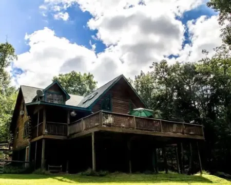 Lake Wallenpaupack Heaven's Haven hottub beach rights 帕爾邁拉酒店