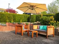 Ruhiger Bungalow am Hennesee mit Terrasse - Wifi