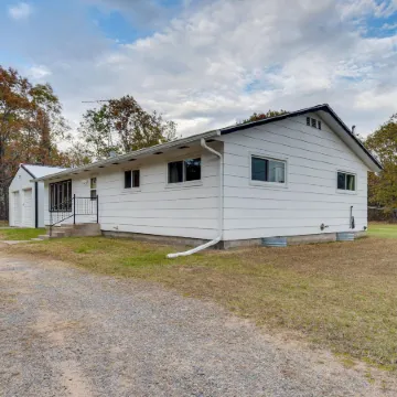 Fisher's Retreat: Hayward Home, Near Atv Trails!