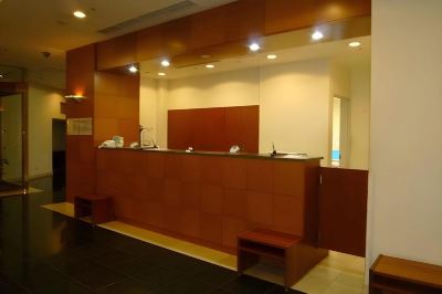 フロントデスク シーサイドホテルツインズももちの写真