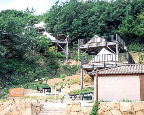 てんとうみ 渋川海岸グランピング 玉野のホテル