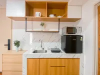 White Style 2BR at Tokyo Riverside PIK 2 Apartment near Tokyo HUB By Travelio