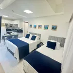 Flat Com Piscina a 50m da Praia