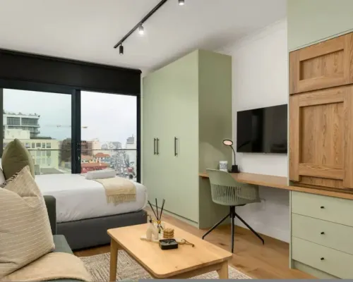 The Sage Queen Bed Studio 711 Sea Point CPT Hotels near Piazza St John