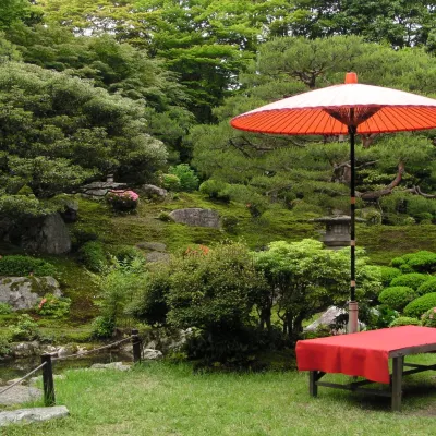 Dantokan Kikunoya Hotel berhampiran Stesen Matsunobaba