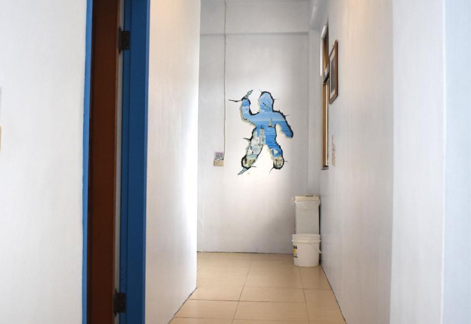 따뜻한 분위기의 펜션 외관