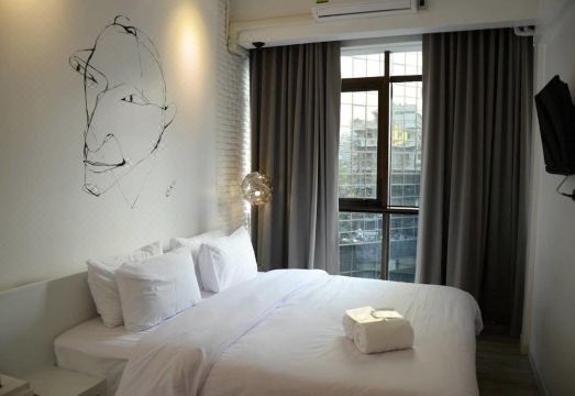 3하우 호스텔 객실 내부 또는 공용 주방