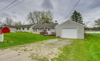 Osseo Cottage on Pleasant Lake w/ Dock & Views!