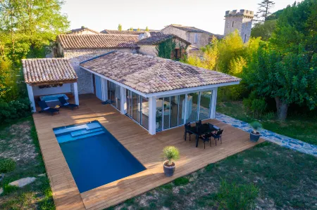Villa d'Architecte, Piscine Chauffée & Jacuzzi