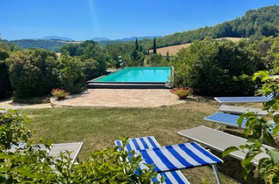 Secluded Umbrian Villa with Private Pool, Perfect for Nature Lovers