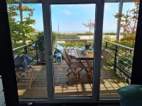 Front row, more sea is not possible! Hotel a Scharbeutz