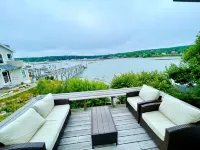 Historic Oceanfront Home with Private Dock and Boat House. Walkable to Town.