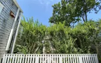 Beach chic guest cottage, in town, just renovated