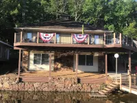 Newly Renovated 5 bedroom Lakefront Vacation Home with Private Boat Dock