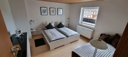Ferienwohnung Simon Platz für bis zu 4 Personen. Haustierfreundlich!