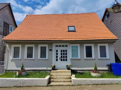 Great vacation home with large barbecue terrace for 12 people in the Oberharz! Oderteich 주변 호텔