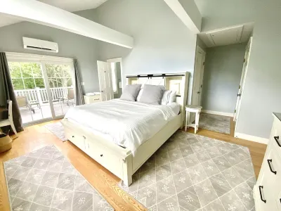 Exclusive Oyster Pond Retreat with Private Beach Access and New Gourmet Kitchen