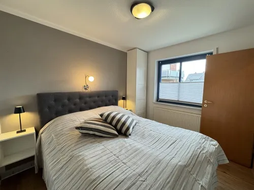 Near the beach, modern ground floor apartment with balcony, free Wi-Fi Hotel a Horumersiel