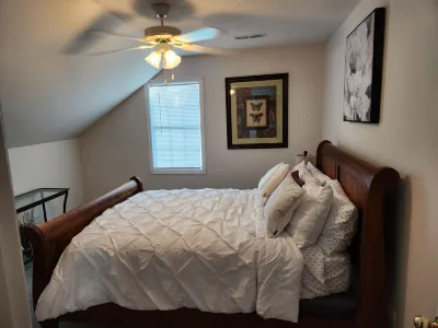 8. Beautiful secluded creek front lodge sleeps 19