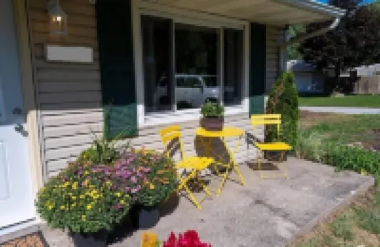 A cozy home between the Indiana Dunes and town of Chesterton.