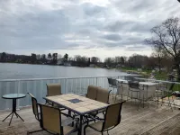 Beautiful Lake House with 150' sandy beach on 85 acre all sports lake