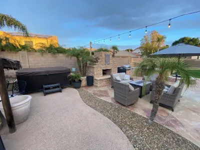 Summer Vacation Home, Swim up Bar, Water Fall, Outdoor Living, Centrally located Hotel in zona Pasta Rea, Italian Catering & Wholesale Fresh Pasta