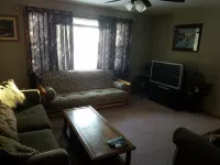 Year-round rental house across from the entrance to Big Stone Lake State Park