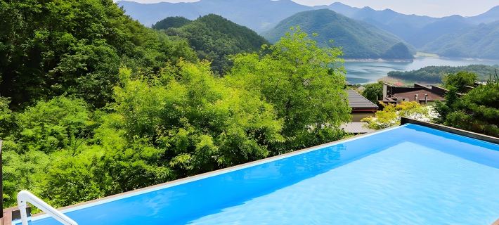 Chungjoo Penates Poolvilla B Hotels in Chungju