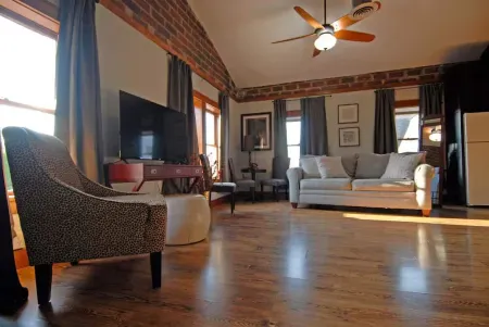 "Historic Loft Retreat in Downtown Bloomington"