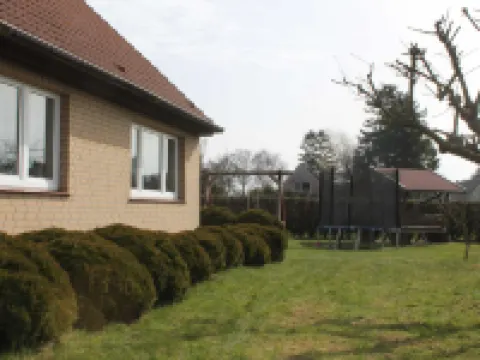 Geräumige Ferienwohnung Mit Garten in Brusow