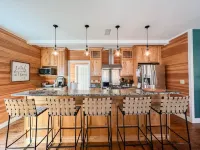 Outdoor Entertainment Area and Kids Den - Luxurious Mountain Escape