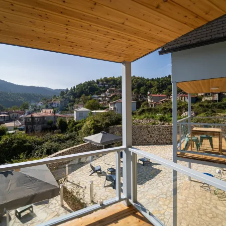 Dandy Villas Karpenisi Complex - Lux Chalets - Inflatable Pool-Hot Tub