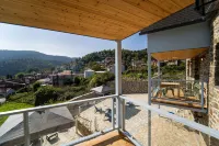 Dandy Villas Karpenisi Complex - Lux Chalets - Inflatable Pool-Hot Tub - Mountain view