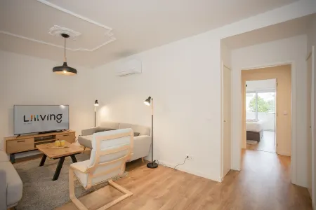 Liiiving in Porto - Modern Design Home - Kids Friendly Отели рядом с достопримечательностью «Palacete do Barão de Nova Sintra»