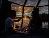Room in Lodge - Peace & Quiet Hotel Floating Glass Room for 2 Guests Experience Northern Lights Hotels in Jokkmokk
