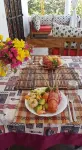 Rafiki Village - breakfast
