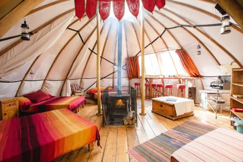 Larkhill Tipis and Yurts - Pysäköinti